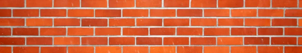 Elevation brick wall