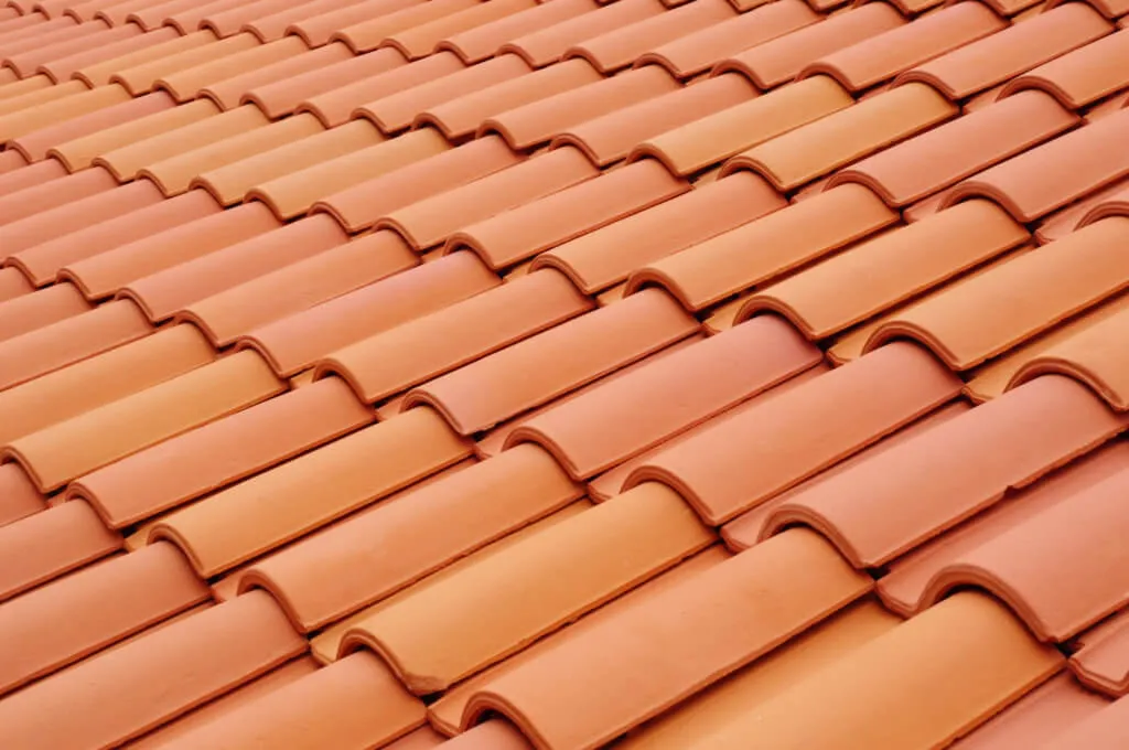 Clay roofing tile