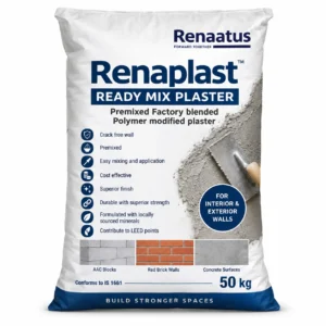 Renaplast Ready Mix Plaster 50 kg bag in Chennai and surrounding areas